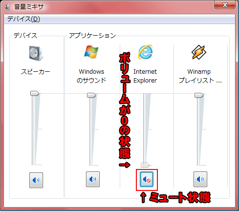 音声ミキサ