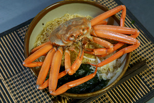 蟹ラーメン