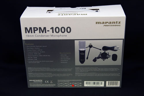 【Amazon限定ブランド】888M マランツプロ コンデンサーマイク MPM-1000