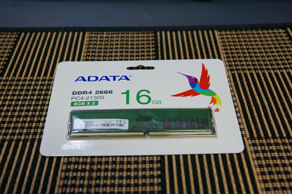 ADATA AD4U266638G19-D(DDR4 PC4-21300 8GB 2枚組)