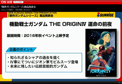 機動戦士ガンダム THE ORIGINⅣ 運命の前夜