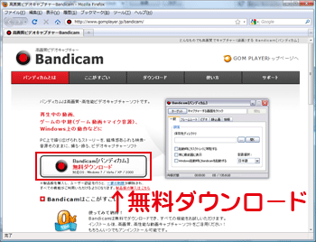 Bandicam（バンディカム）