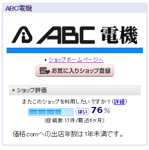 ABC電機の評判