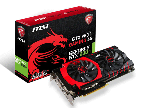 GTX 980TI GAMING 6G [PCIExp 6GB]