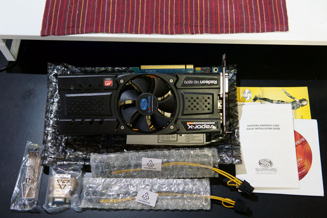 【グラボ】SAPPHIRE VAPOR-X HD 5870 1G GDDR5 【中古】