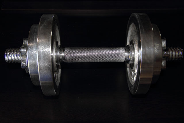 【中古】 ダンベル 7.5kg (2.5kg×2 1.25kg×2)